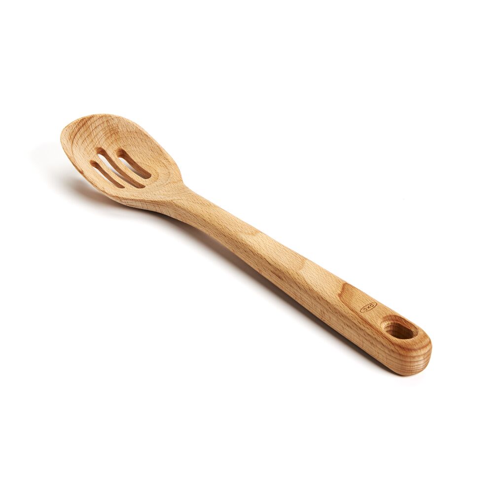 Wooden Slotted Spoon Q3