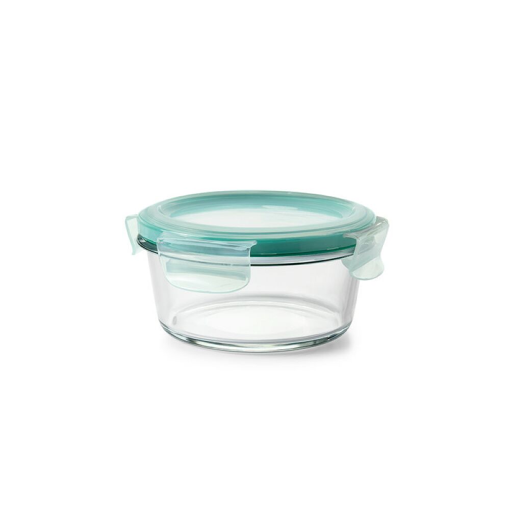 2 Cup Smart Seal Glass Round Container X0