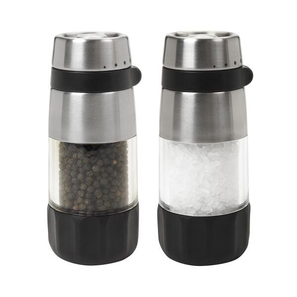 Accent Mess-Free Salt & Pepper Grinder Set V2