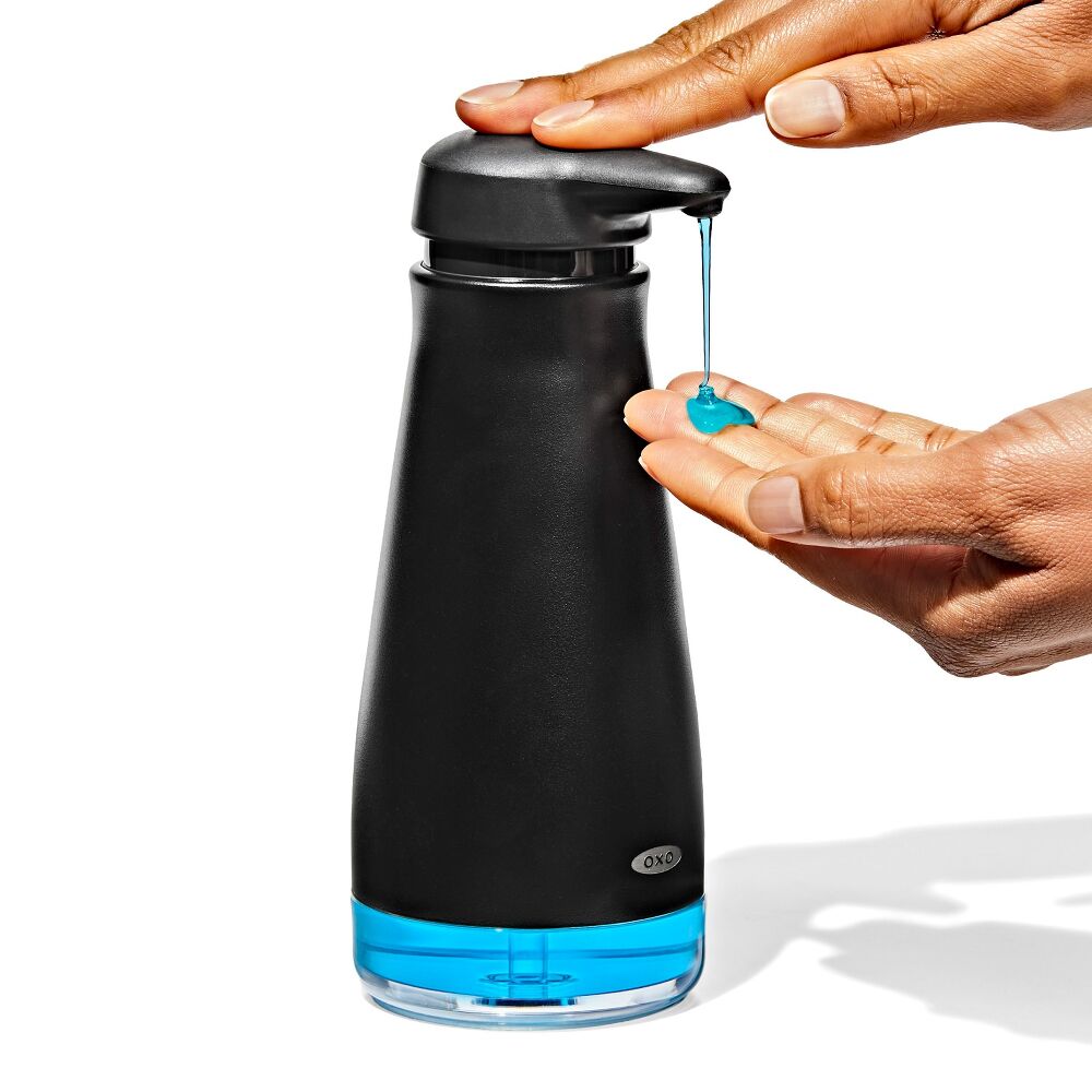 Stainless Steel Soap Dispenser - Black Q9