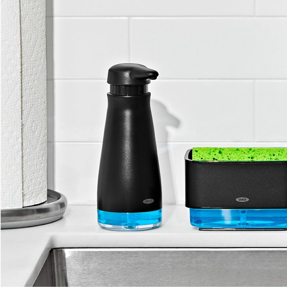 Stainless Steel Soap Dispenser - Black Q9