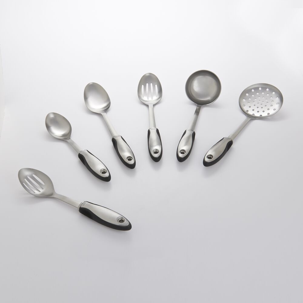 Steel Slotted Spoon B5