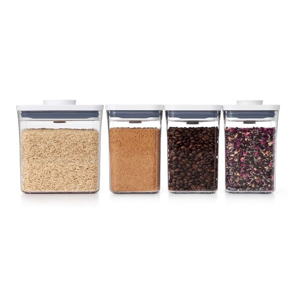 POP Container - Big Square Short (2.8 Qt.) & 3-Piece POP Container Value Set Bundle G3