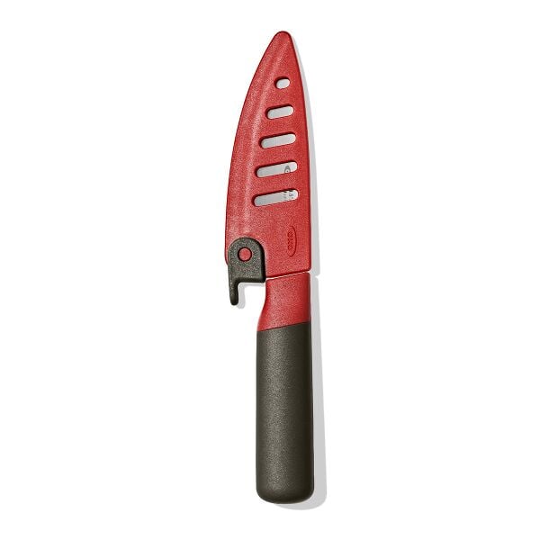 Paring Knife with Locking Sheath J6