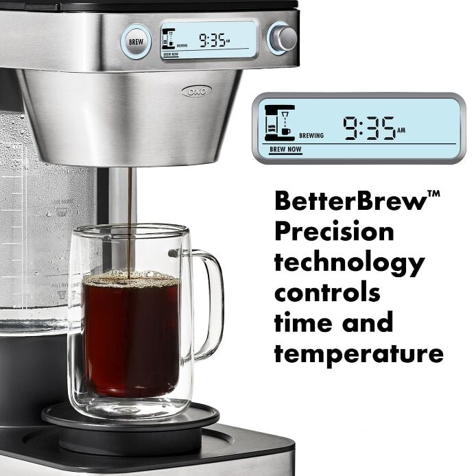 12-Cup Coffee Maker with Podless Single-Serve Function B5