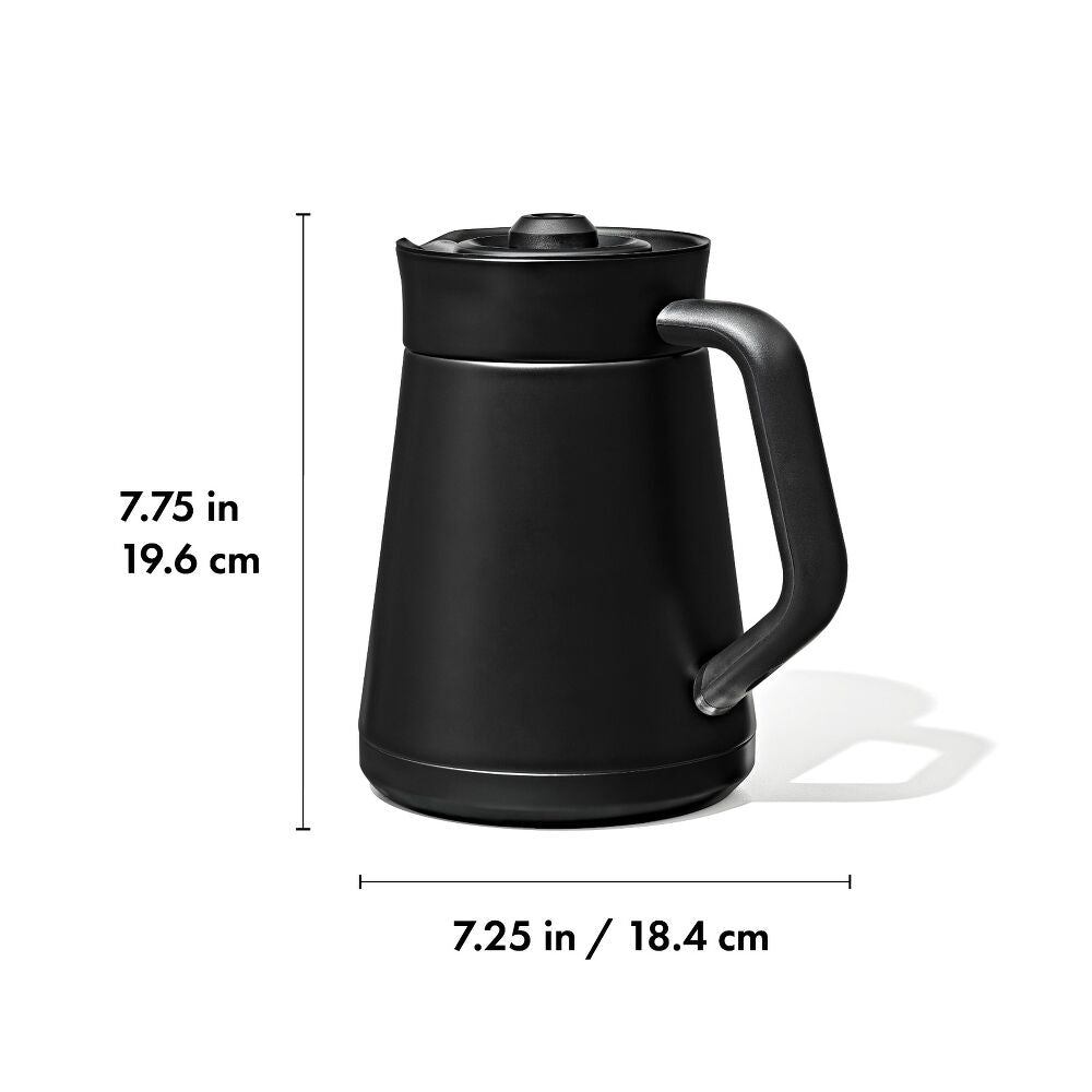 Replacement Carafe for 9-Cup Coffee Maker, Matte Black Q0