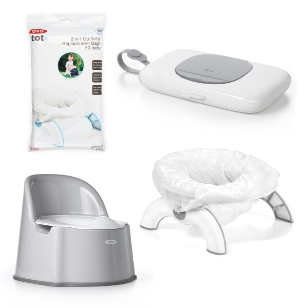 4-Piece TOT Potty Training Bundle Y0