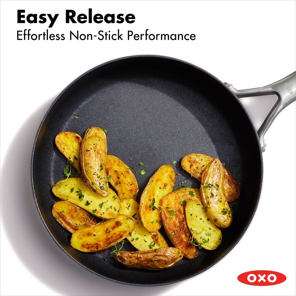 Ceramic Professional Non-Stick 3-Quart Sauté Pan with Lid S3