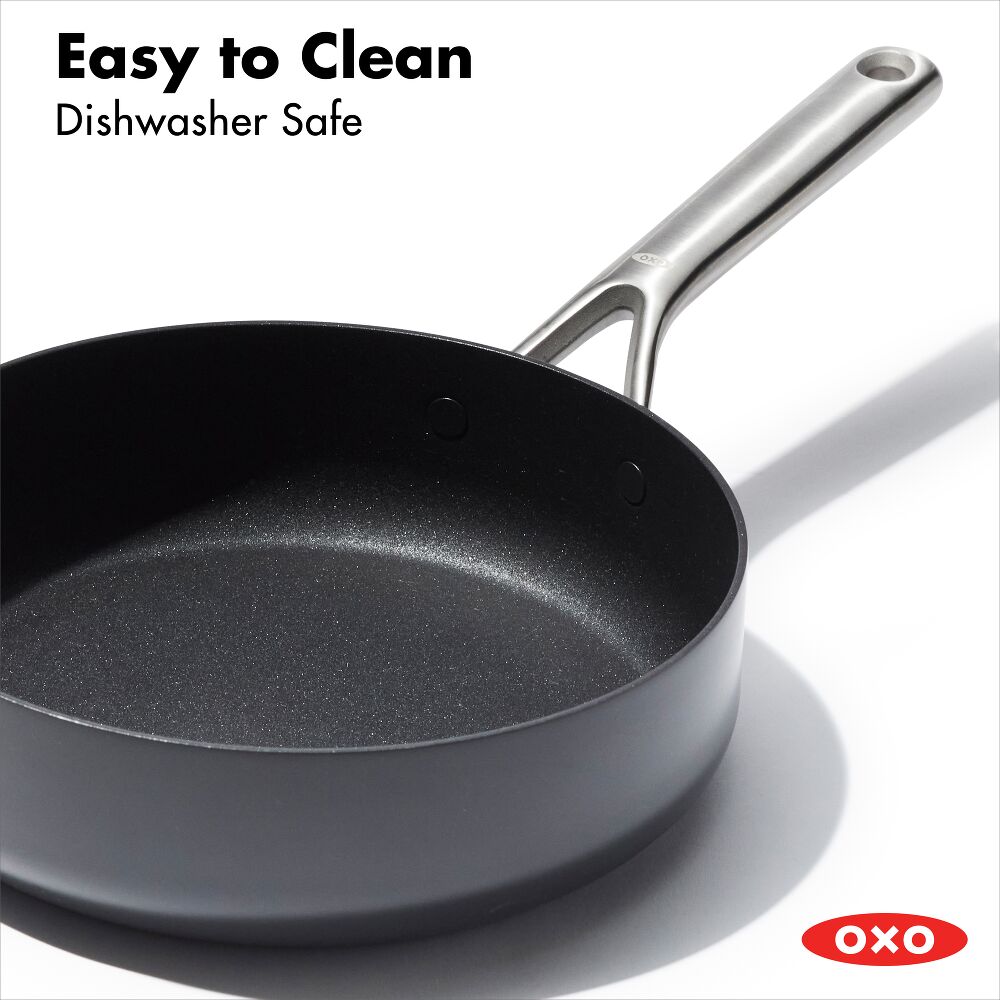 Ceramic Professional Non-Stick 3-Quart Sauté Pan with Lid S3