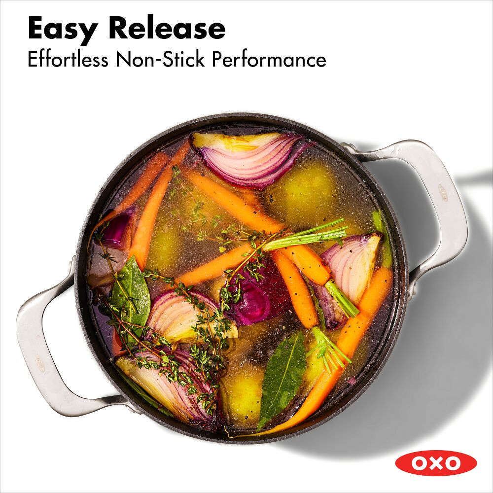 Ceramic Professional Non-Stick 5QT Stock Pot with Lid V6