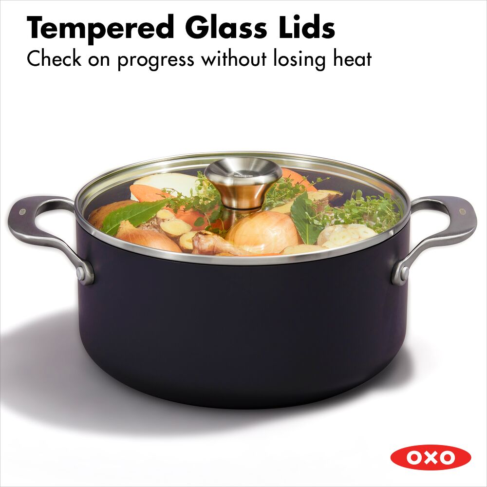 Ceramic Professional Non-Stick 5QT Stock Pot with Lid V6