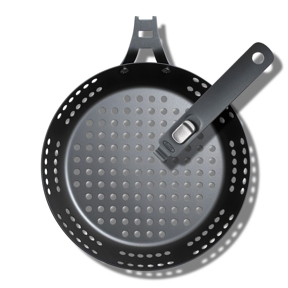 Outdoor 10" Perforated Carbon Steel Pan N3