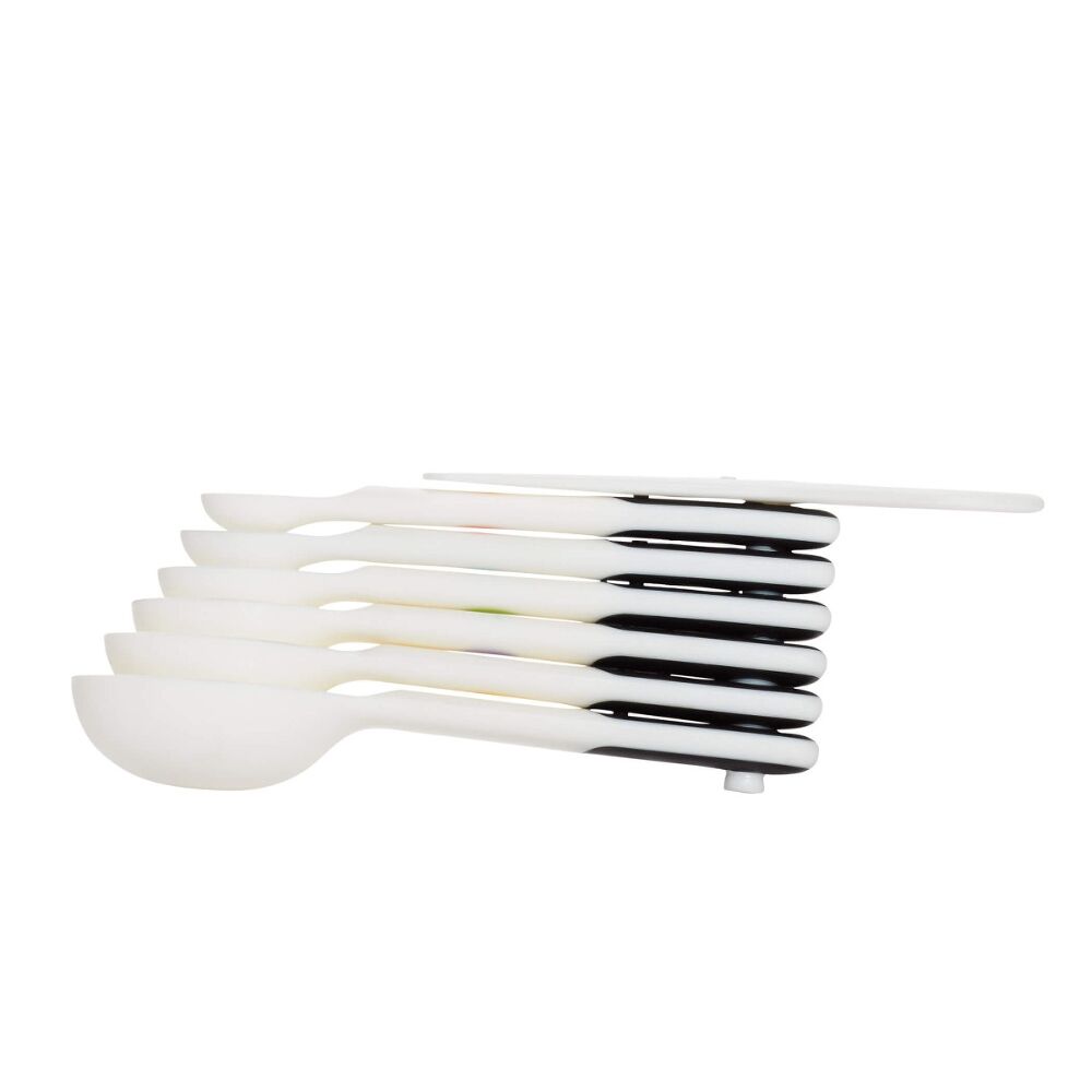 7 Piece Plastic Measuring Spoons - White N7