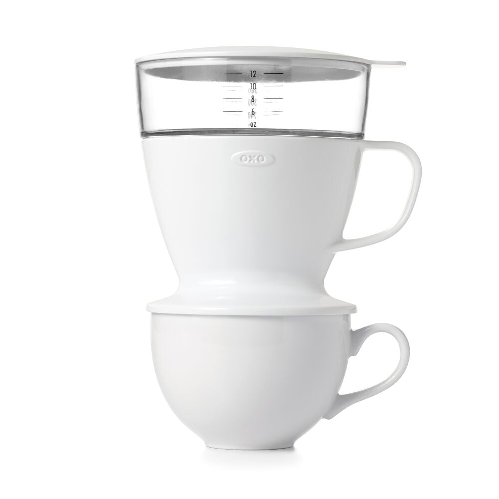 Pour-Over Coffee Maker with Water Tank D0