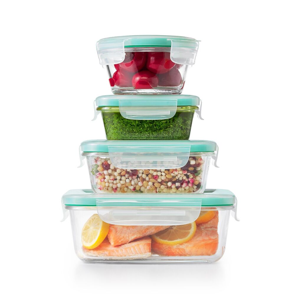 OXO Good Grips 12 Piece Smart Seal Glass Container Set L9