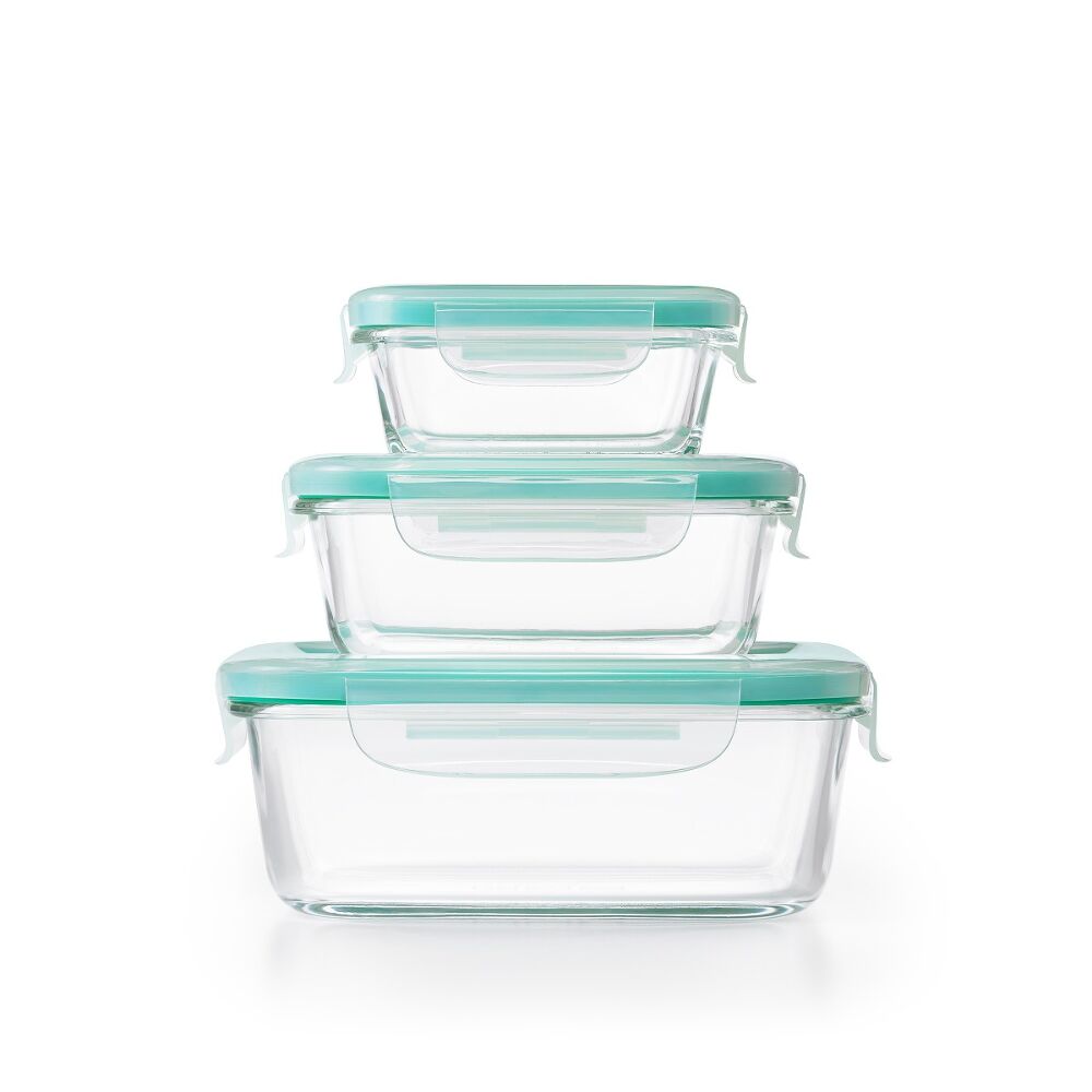 OXO Good Grips 12 Piece Smart Seal Glass Container Set L9