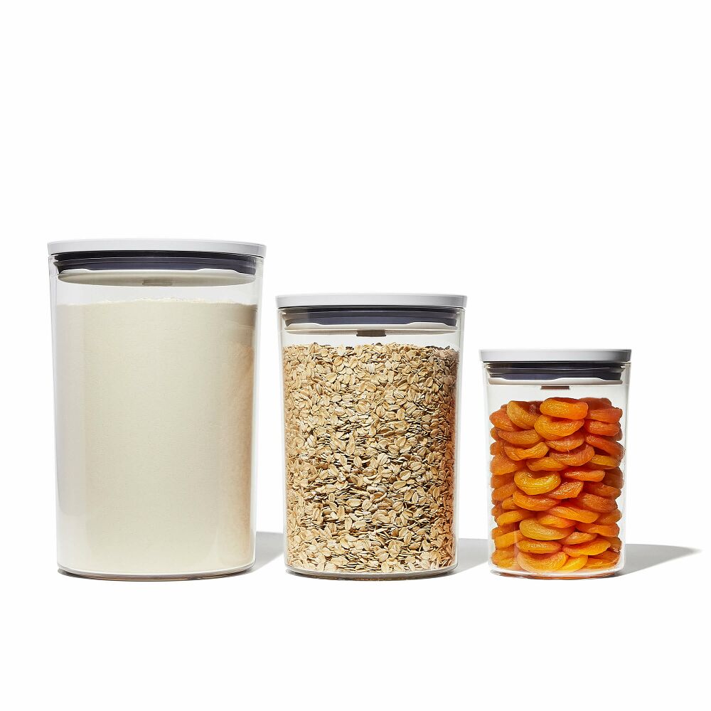 3-Piece POP Round Canister Graduated Set U6