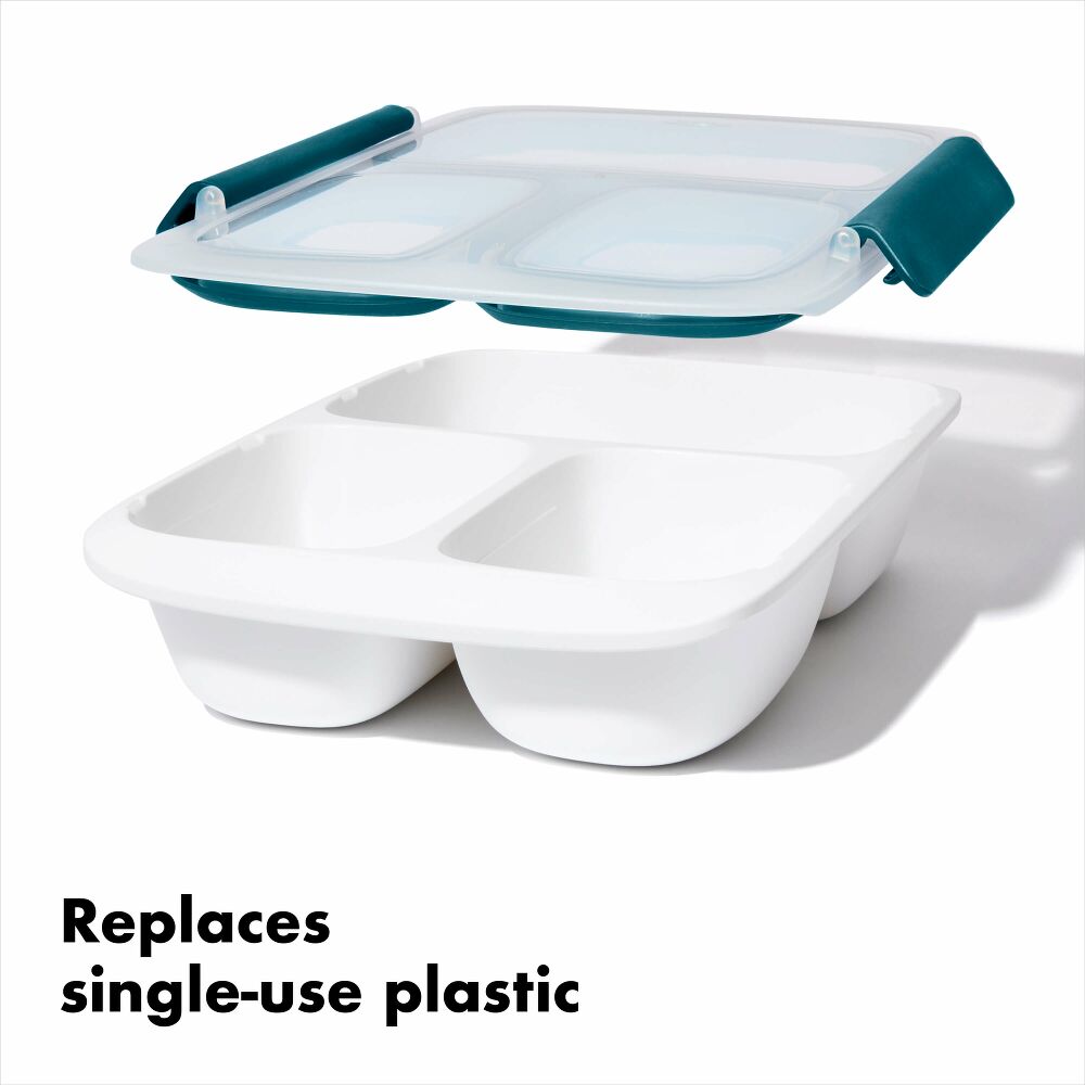 Prep & Go 4.1-Cup Divided Container S0