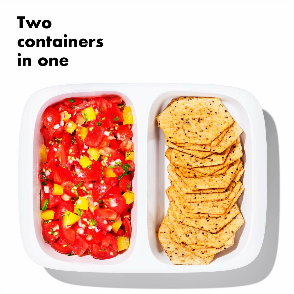 Prep & Go 2-Cup Divided Container M5