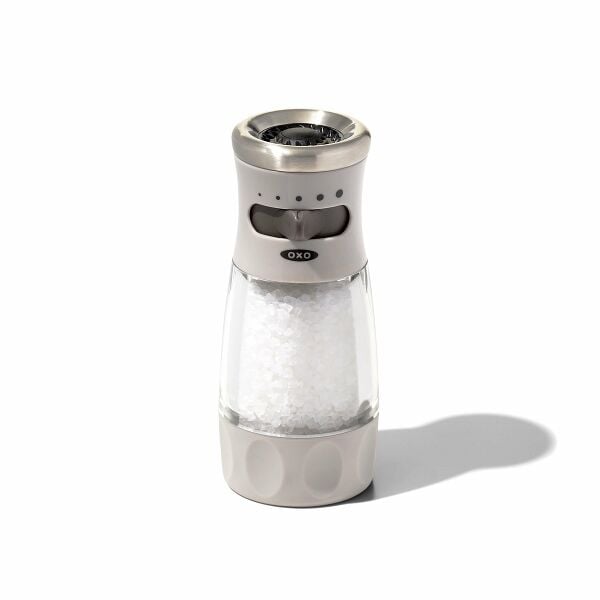 Contoured Mess-Free Salt Grinder O6