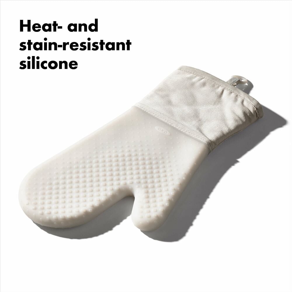 Silicone Oven Mitt - Oat D1
