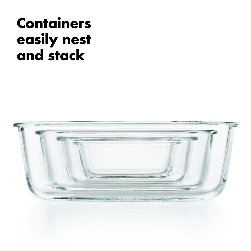 16 Piece Glass Smart Seal Everyday Container Set T8
