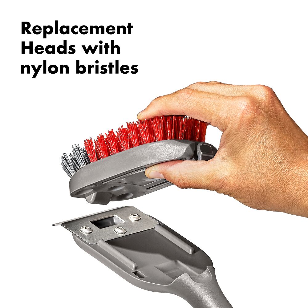 OXO Good Grips Nylon Grill Brush for Cold Cleaning Replacement Heads N2