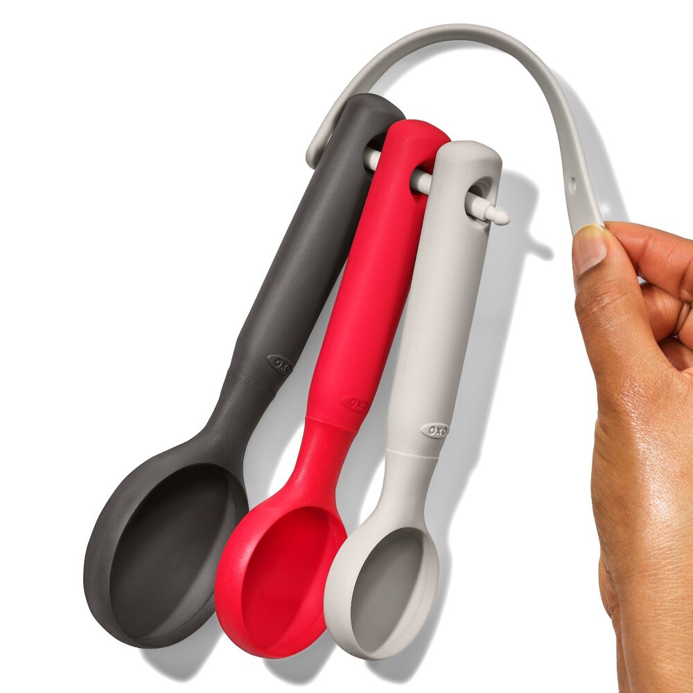 3-Piece Silicone Cookie Scoop Set D4