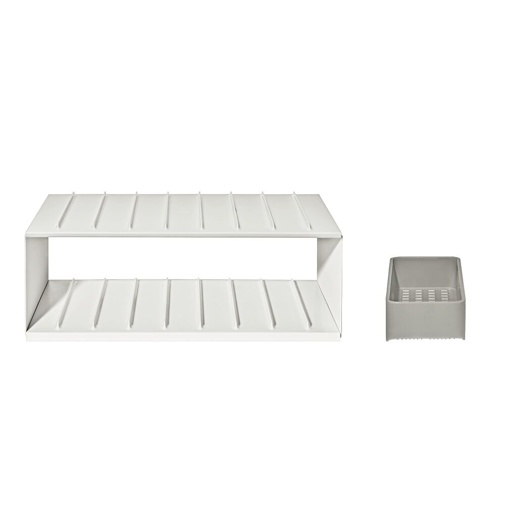 Water Bottle Organizer with Accessory Bin N1