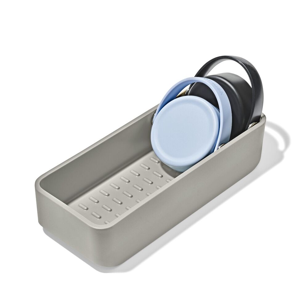 Water Bottle Organizer with Accessory Bin N1