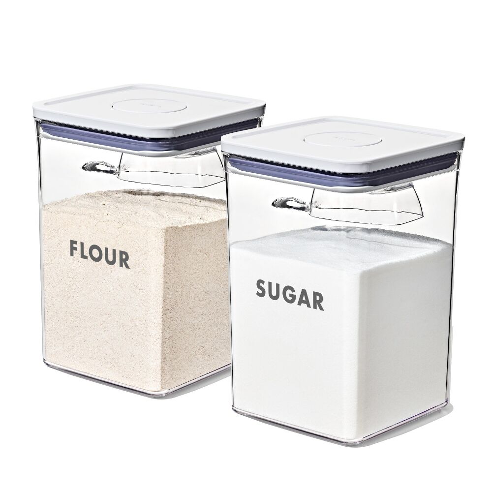 8-Piece Prelabeled Baking POP Container Set L1