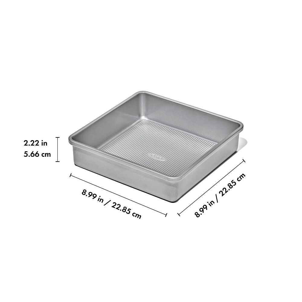 Nonstick Pro Clear Coated 9 In Square Cake Pan J3