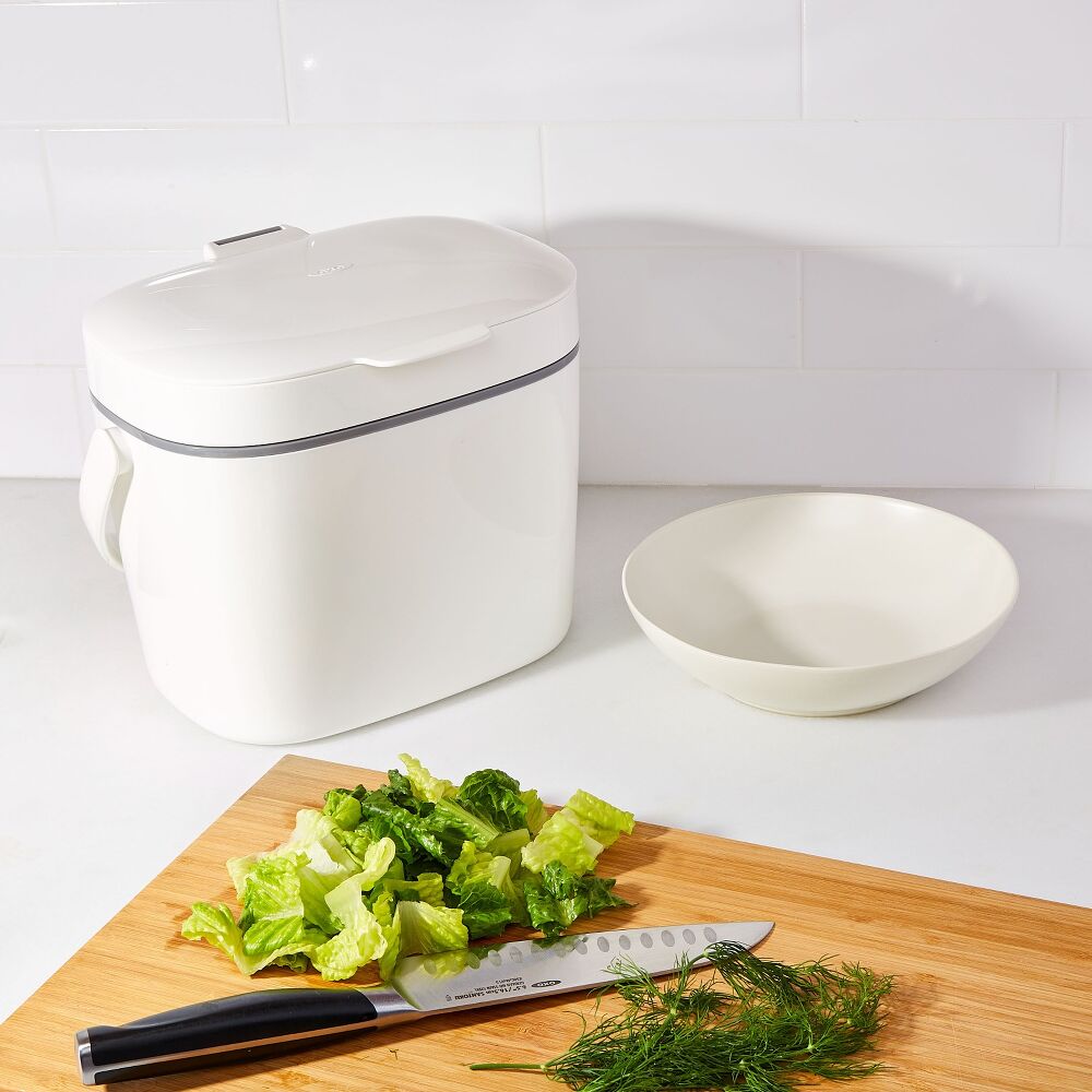 Easy-Clean Compost Bin - 1.75 Gal Q6
