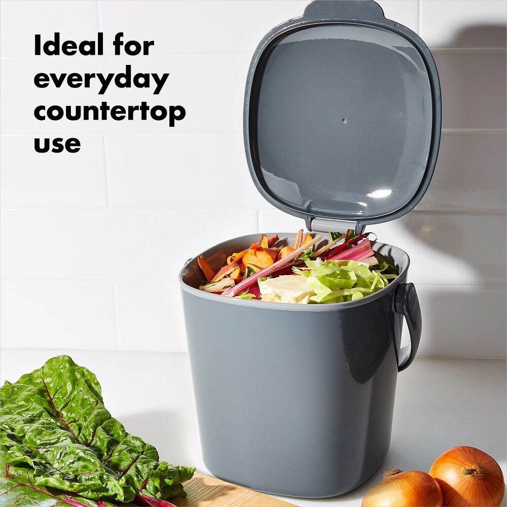 Easy-Clean Compost Bin - 0.75 Gal Y9
