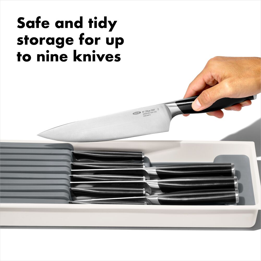 Compact Knife Drawer Organizer O1