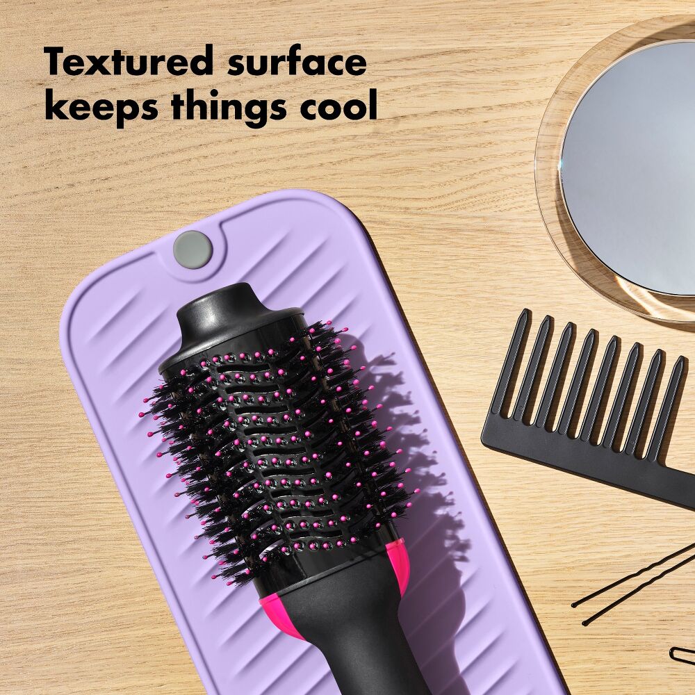 Hot Styling Tool Mat - Lavender S4