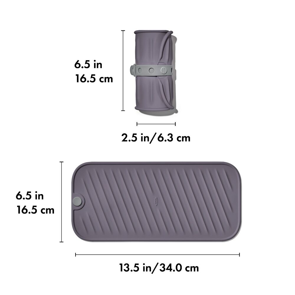 Hot Styling Tool Mat - Gray U4