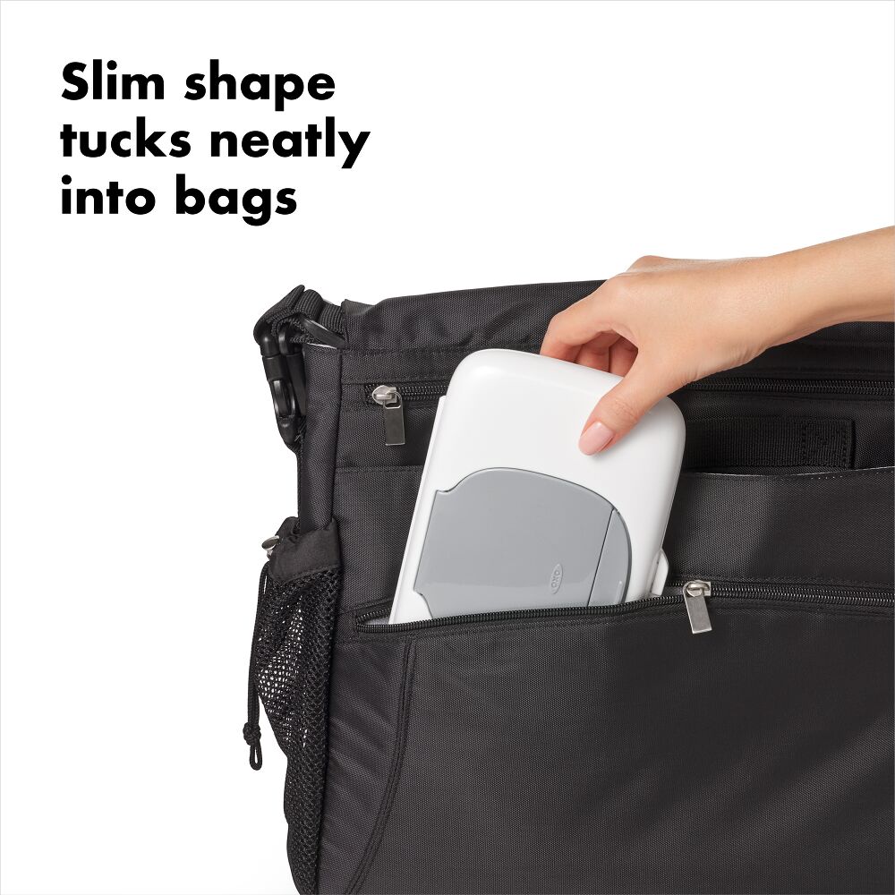 OXO TOT 2-Pack On-the-Go Wipes Dispenser, Gray H5