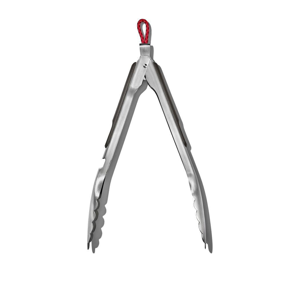 OXO Outdoor 10.5in Camp Stove Tongs with Bottle Opener B9