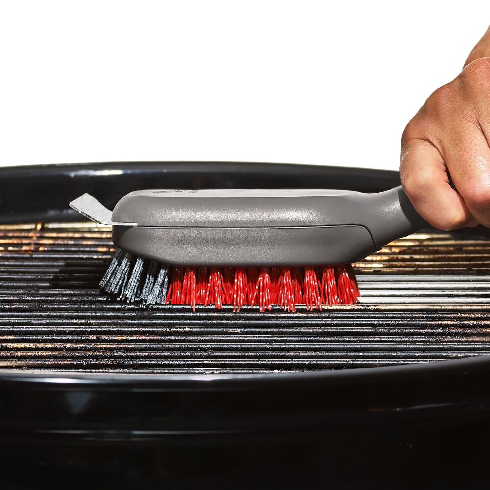 Outdoor Nylon Grill Brush Set of 2 Replacement Heads A7