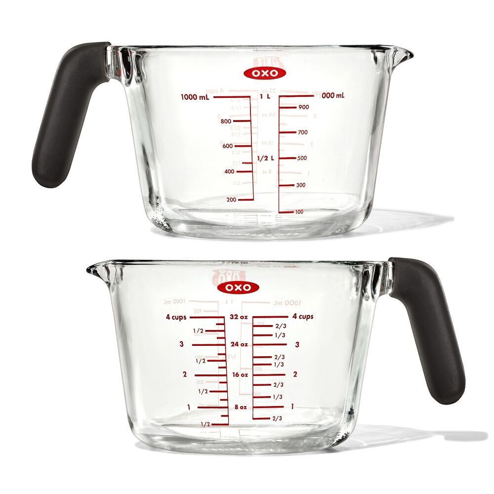2-Cup and 4-Cup Glass Measuring Cup Set T9