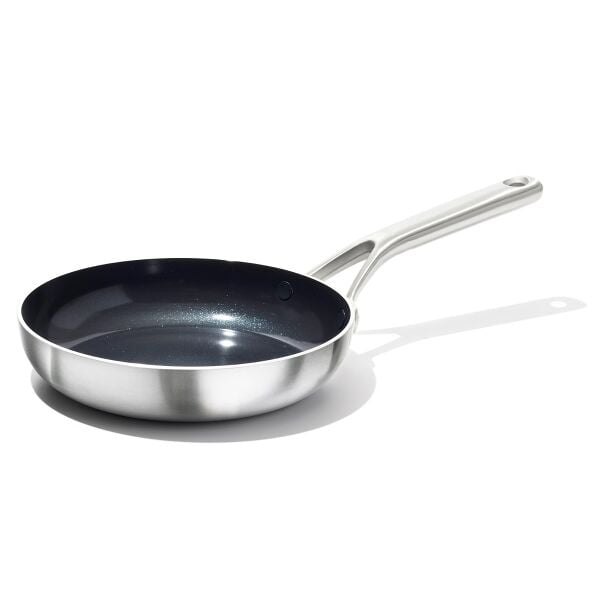 Stainless Steel Mira Series 8in Frypan - Ceramic L4