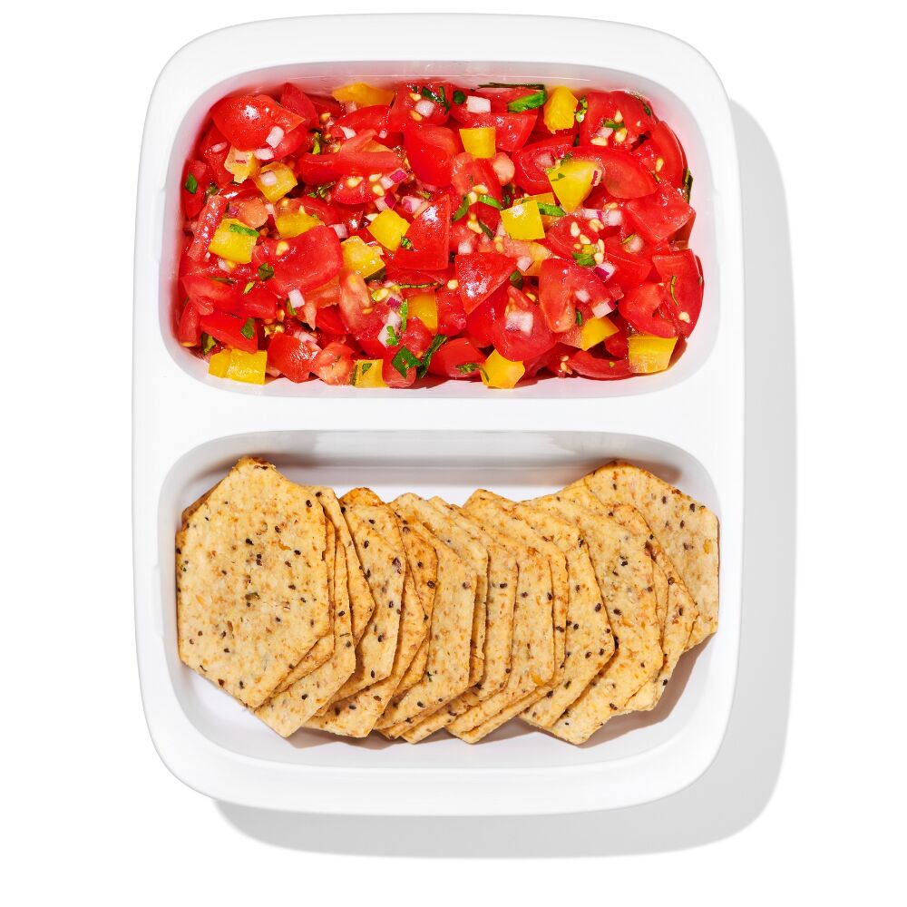 Prep & Go 2-Cup Divided Container C4