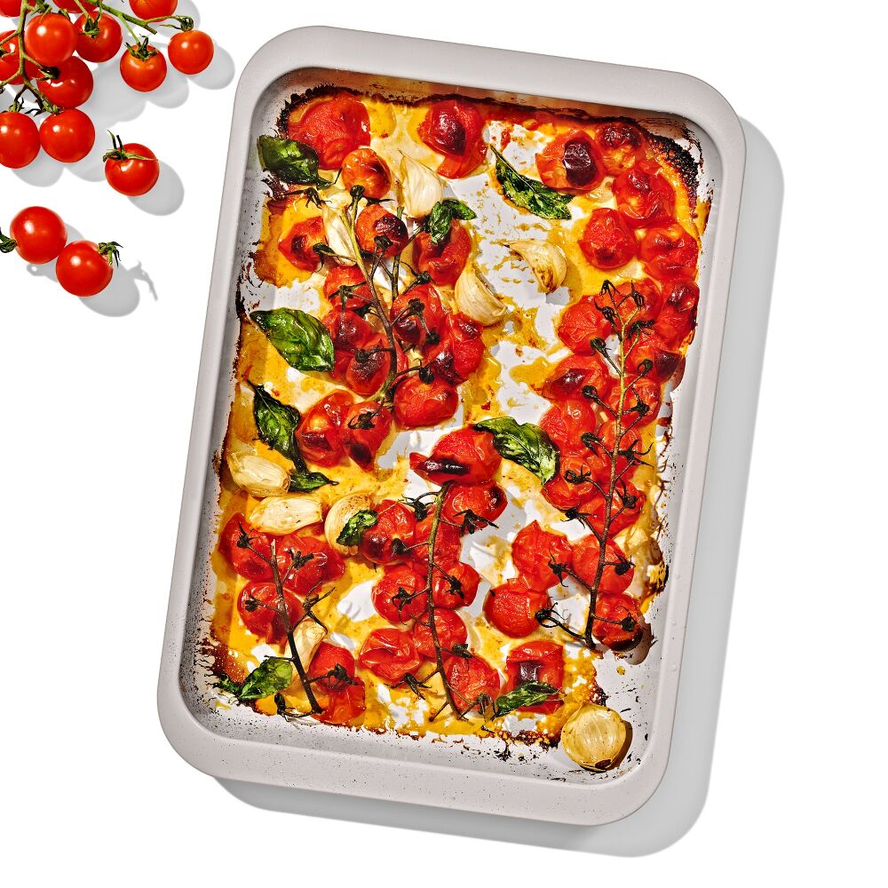 Non-Stick Pro Ceramic Coated Metal Bakeware Quarter Sheet Pan P9
