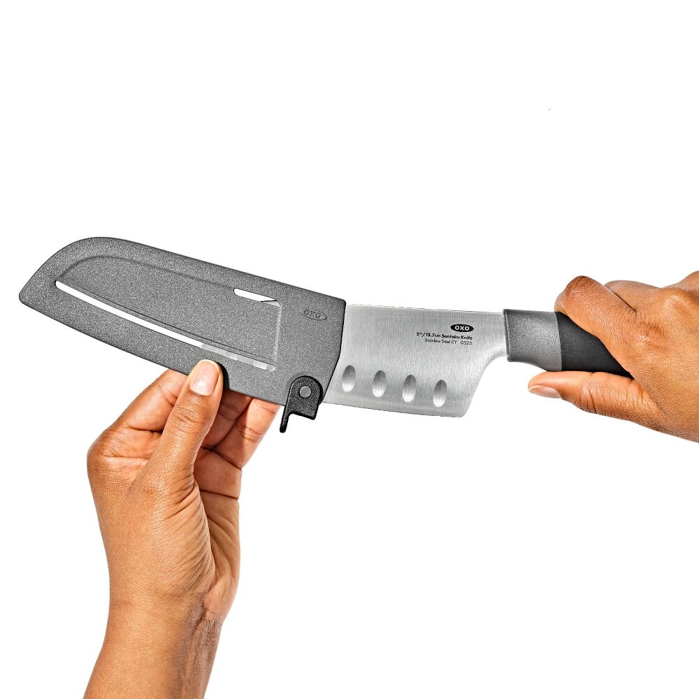 5 in Santoku Knife with Locking Sheath N9