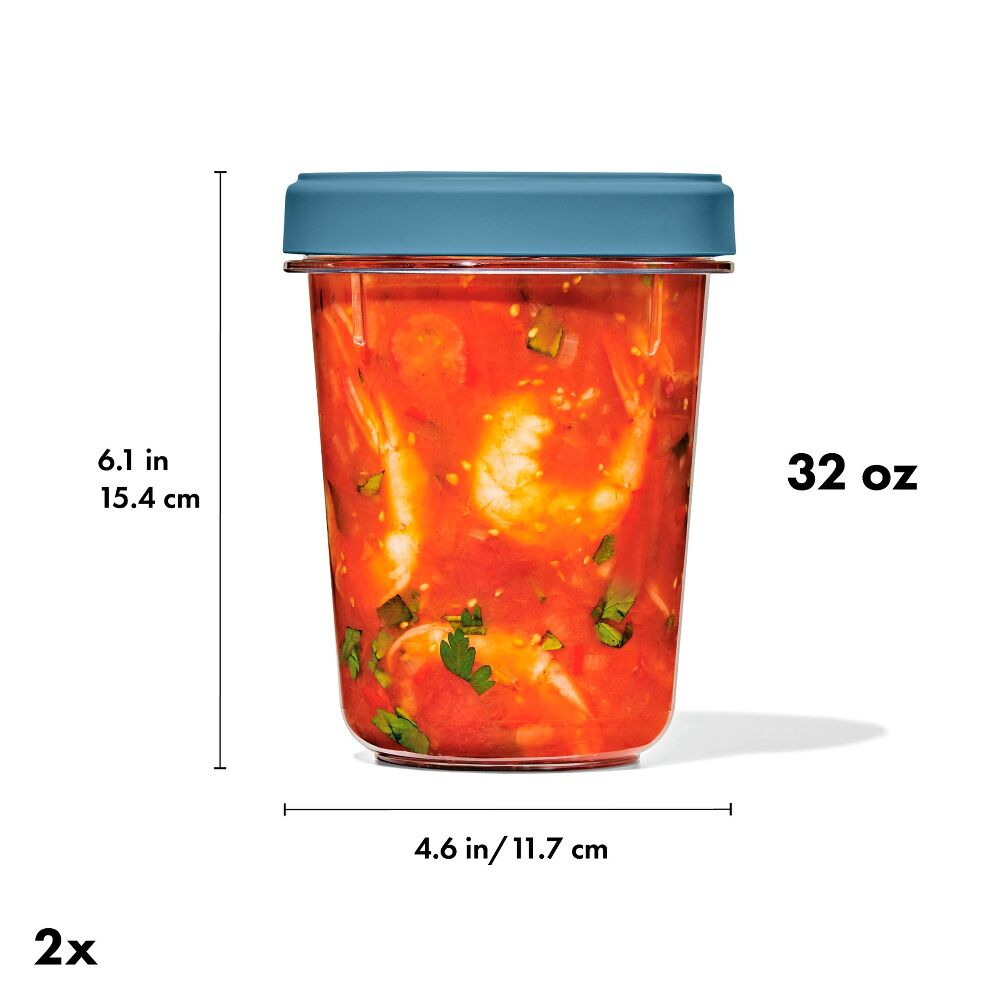 Twist & Stack Container (32 oz) – 2-Pack P5