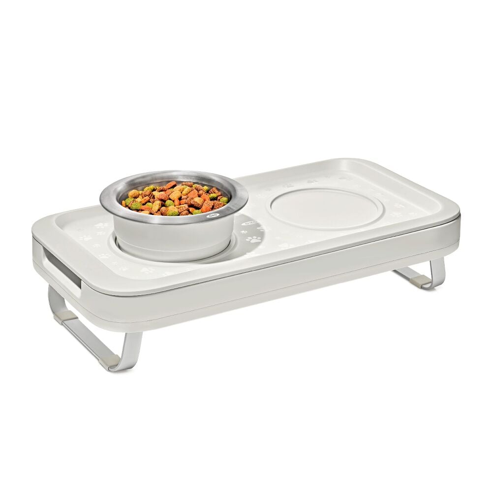 OXO Pet Adjustable Elevated Feeder Y8