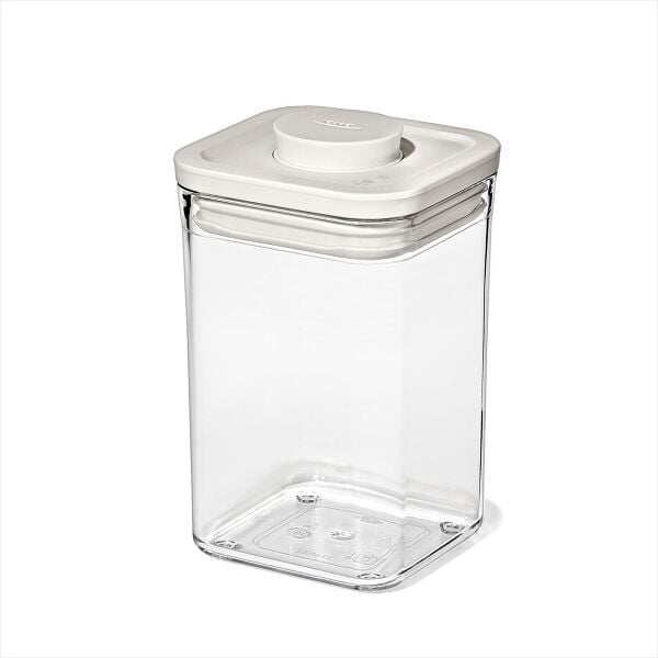 OXO Pet POP Container — Small Square Short — 1.1 Qt/1 L R3