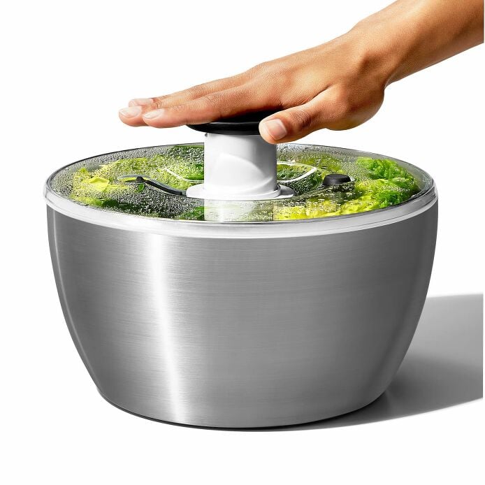 Steel Salad Spinner K7