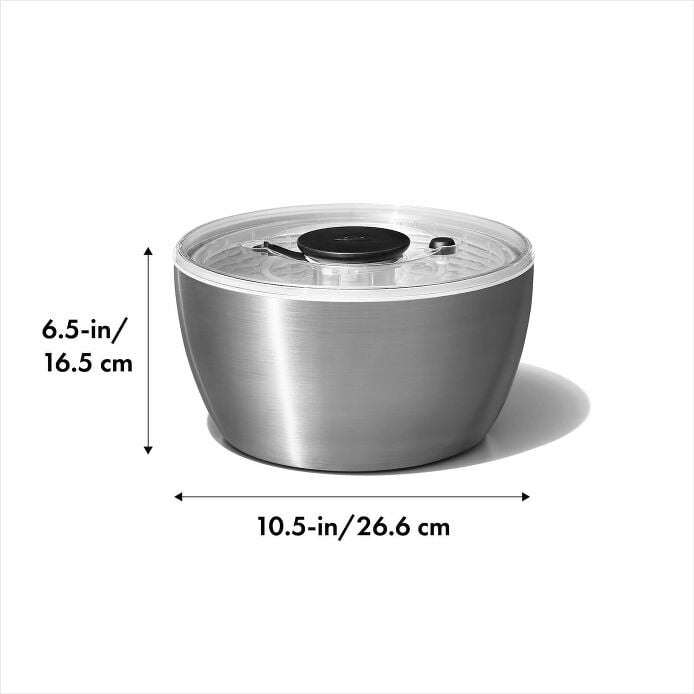 Steel Salad Spinner K7